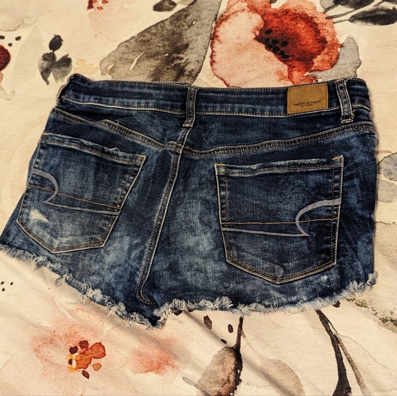Hi-rise Shortie American Eagle Shorts Size 8 - Picture 6 of 12